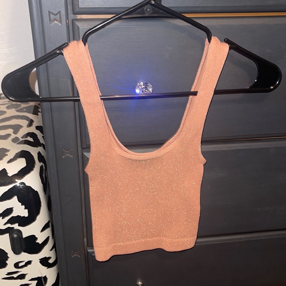 Free people movement sparkle crop tank